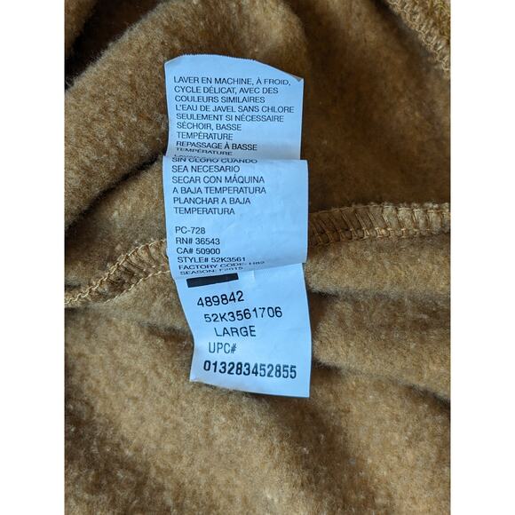 Arrow Sweatshirt Men Large Zip Fleece Pullover Long Sleeve Light Fall Winter - Picture 4 of 10